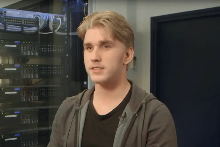 Julian, student ICT-beheerder