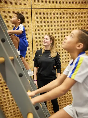 Sportende student